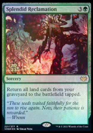 Splendid Reclamation [Innistrad: Crimson Vow Prerelease Promos] | Rock City Comics