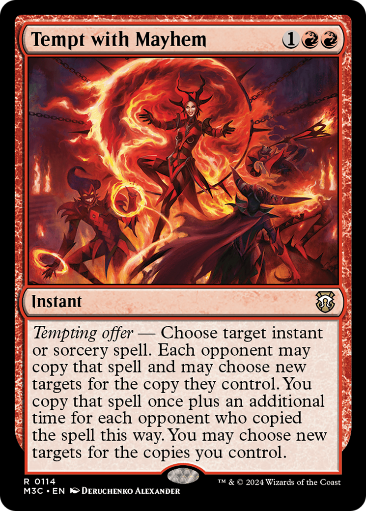 Tempt with Mayhem [Modern Horizons 3 Commander] | Rock City Comics
