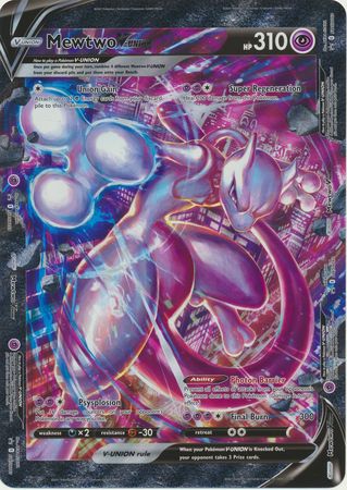 Mewtwo V-Union (Jumbo Card) [Sword & Shield: Black Star Promos] | Rock City Comics