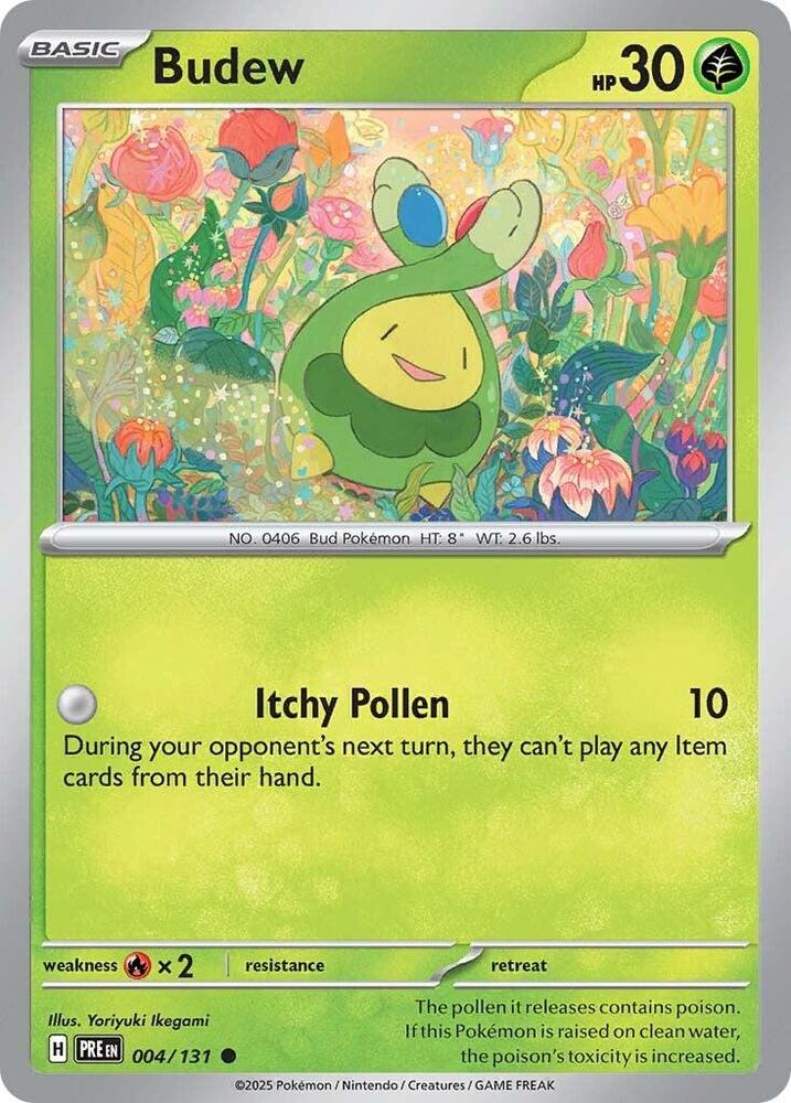 Budew (004/131) [Scarlet & Violet: Prismatic Evolutions] | Rock City Comics