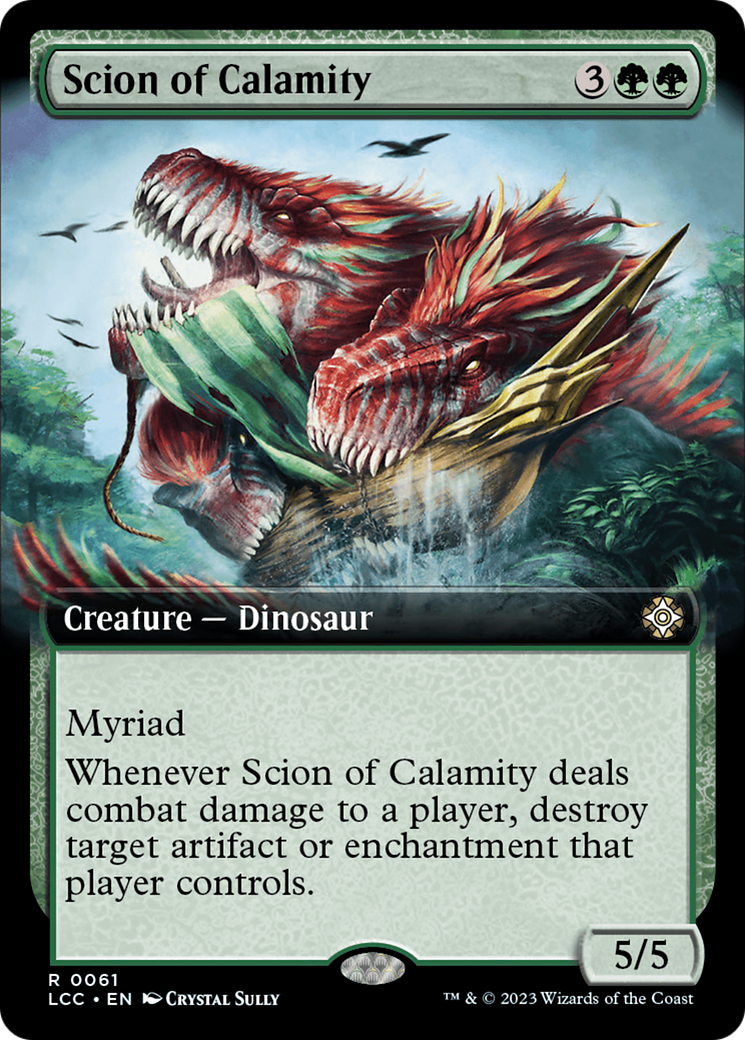 Scion of Calamity (Extended Art) [The Lost Caverns of Ixalan Commander] | Rock City Comics
