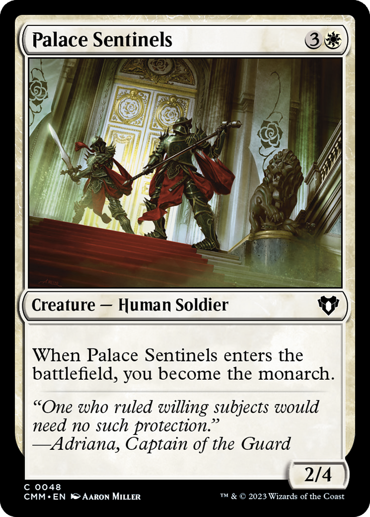 Palace Sentinels [Commander Masters] | Rock City Comics