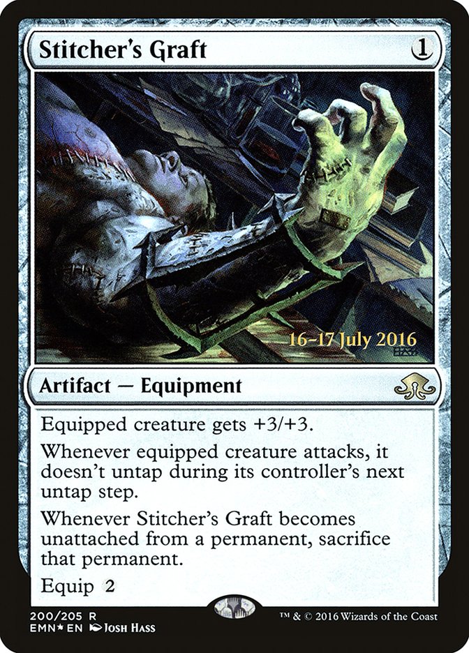Stitcher's Graft [Eldritch Moon Prerelease Promos] | Rock City Comics
