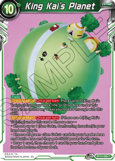 King Kai's Planet (BT15-088) [Saiyan Showdown] | Rock City Comics