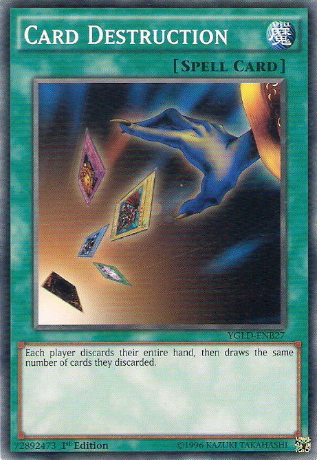 Card Destruction [YGLD-ENB27] Common | Rock City Comics