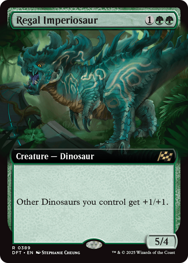 Regal Imperiosaur (Extended Art) [Aetherdrift] | Rock City Comics
