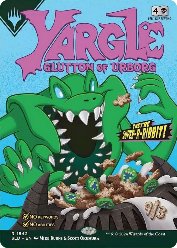 Yargle, Glutton of Urborg (Rainbow Foil) [Secret Lair Drop Series] | Rock City Comics