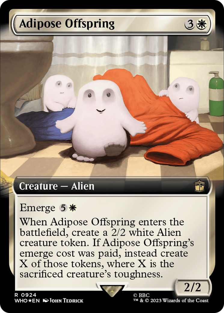 Adipose Offspring (Extended Art) (Surge Foil) [Doctor Who] | Rock City Comics