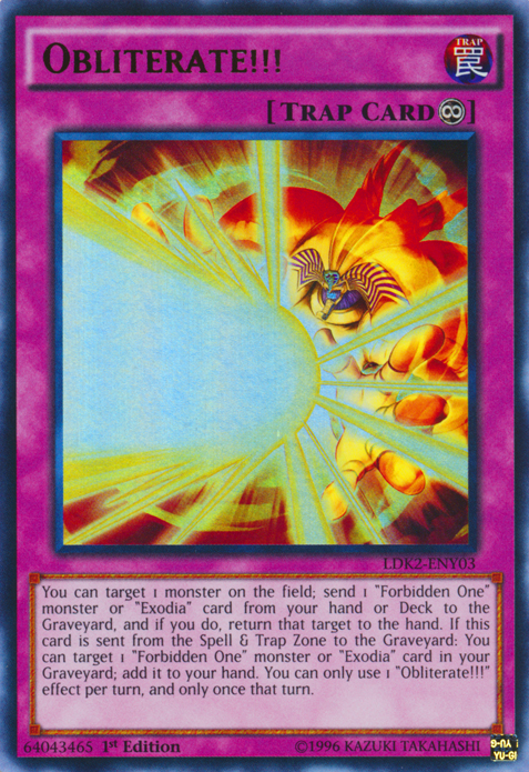 Obliterate!!! [LDK2-ENY03] Ultra Rare | Rock City Comics