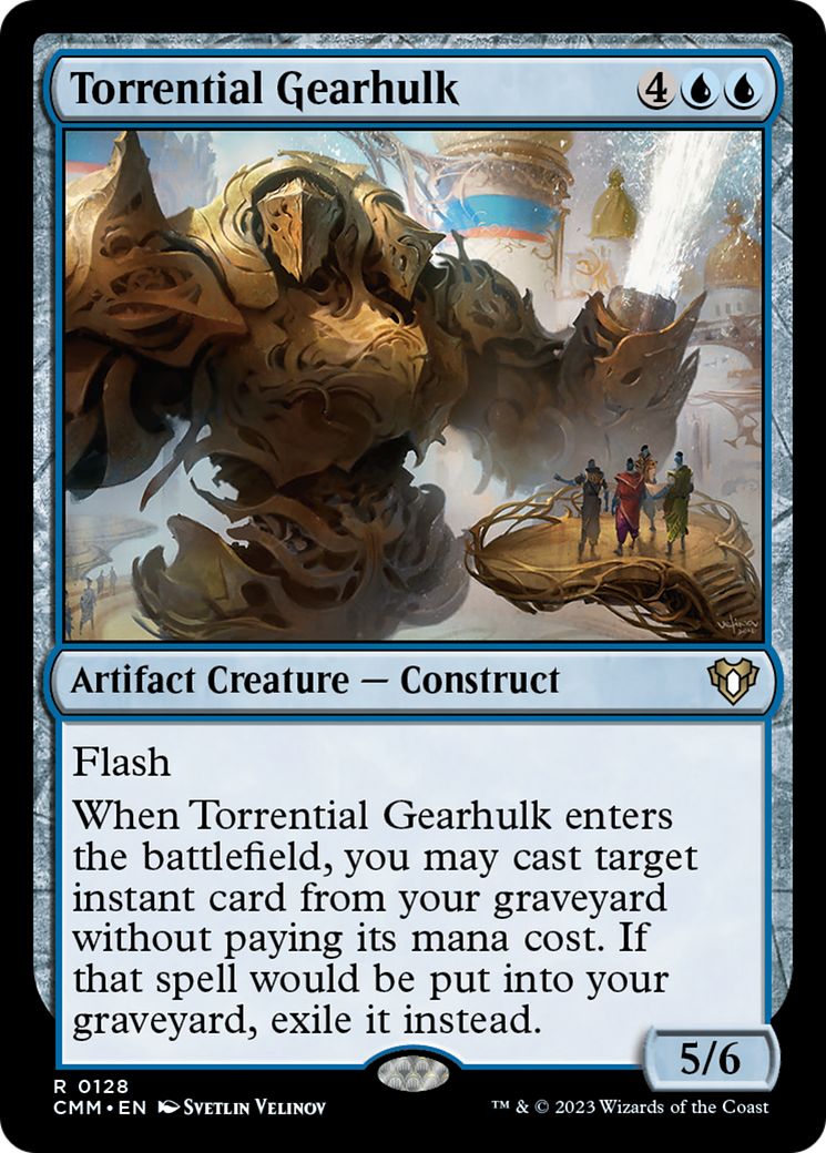 Torrential Gearhulk [Commander Masters] | Rock City Comics