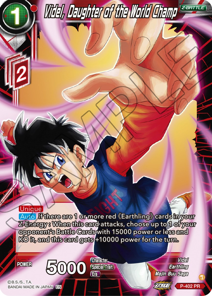 Videl, Daughter of the World Champ (P-402) [Promotion Cards] | Rock City Comics