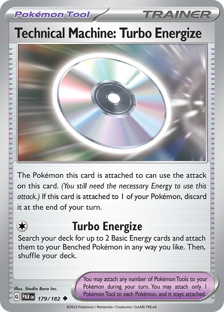 Technical Machine: Turbo Energize (179/182) [Scarlet & Violet: Paradox Rift] | Rock City Comics