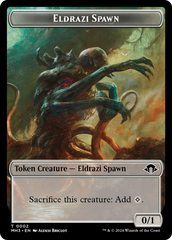 Eldrazi Spawn // Spirit (0008) Double-Sided Token [Modern Horizons 3 Tokens] | Rock City Comics