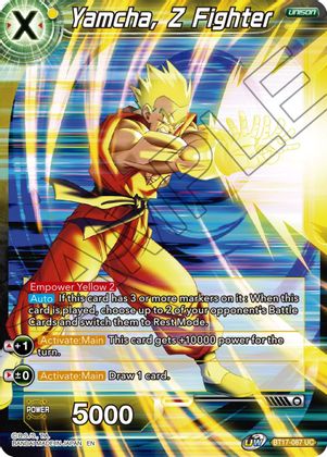 Yamcha, Z Fighter (BT17-087) [Ultimate Squad] | Rock City Comics