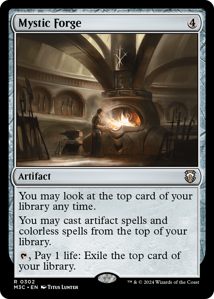 Mystic Forge (Ripple Foil) [Modern Horizons 3 Commander] | Rock City Comics