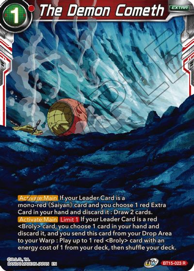 The Demon Cometh (BT15-023) [Saiyan Showdown] | Rock City Comics