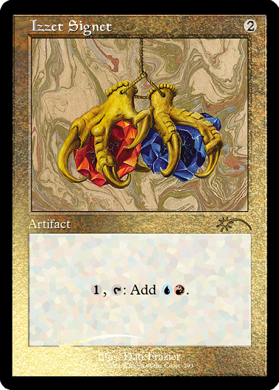 Izzet Signet (Retro) (Foil Etched) [Secret Lair Drop Series] | Rock City Comics