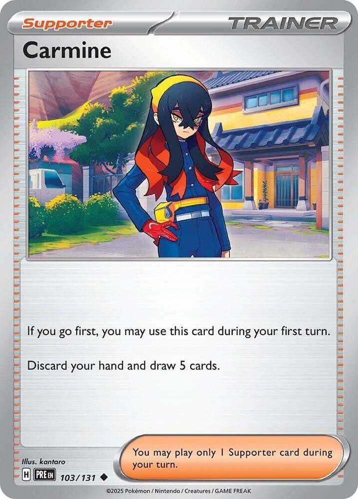 Carmine (103/131) [Scarlet & Violet: Prismatic Evolutions] | Rock City Comics