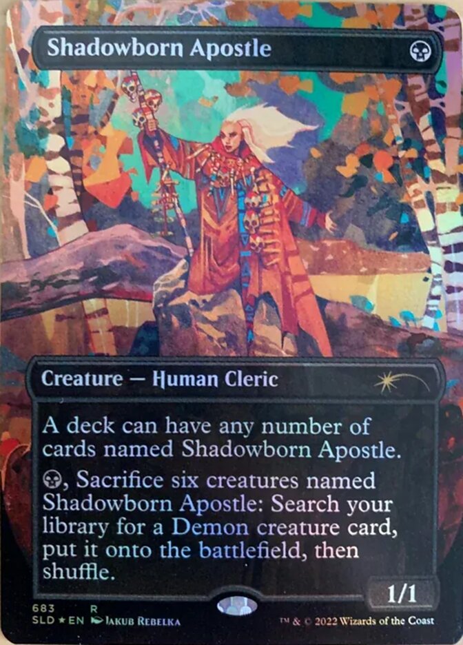 Shadowborn Apostle (Borderless) (683) [Secret Lair Drop Promos] | Rock City Comics