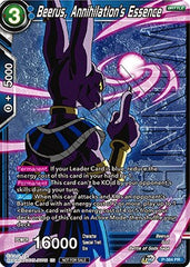 Beerus, Annihilation's Essence (Tournament Pack Vol. 8) (Winner) (P-384) [Tournament Promotion Cards] | Rock City Comics