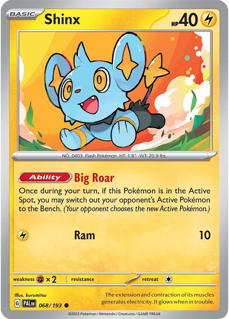 Shinx (068/193) [Scarlet & Violet: Paldea Evolved] | Rock City Comics