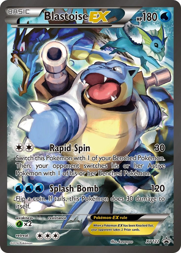 Blastoise EX (XY122) (Jumbo Card) [XY: Black Star Promos] | Rock City Comics