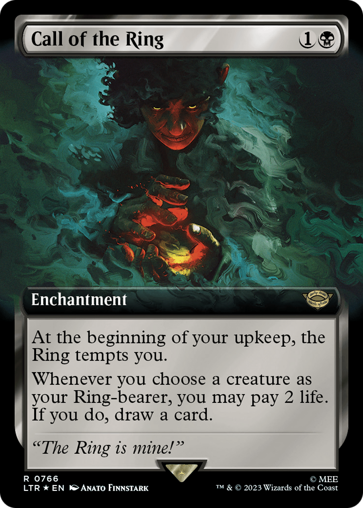 Call of the Ring (Extended Art) (Surge Foil) [The Lord of the Rings: Tales of Middle-Earth] | Rock City Comics