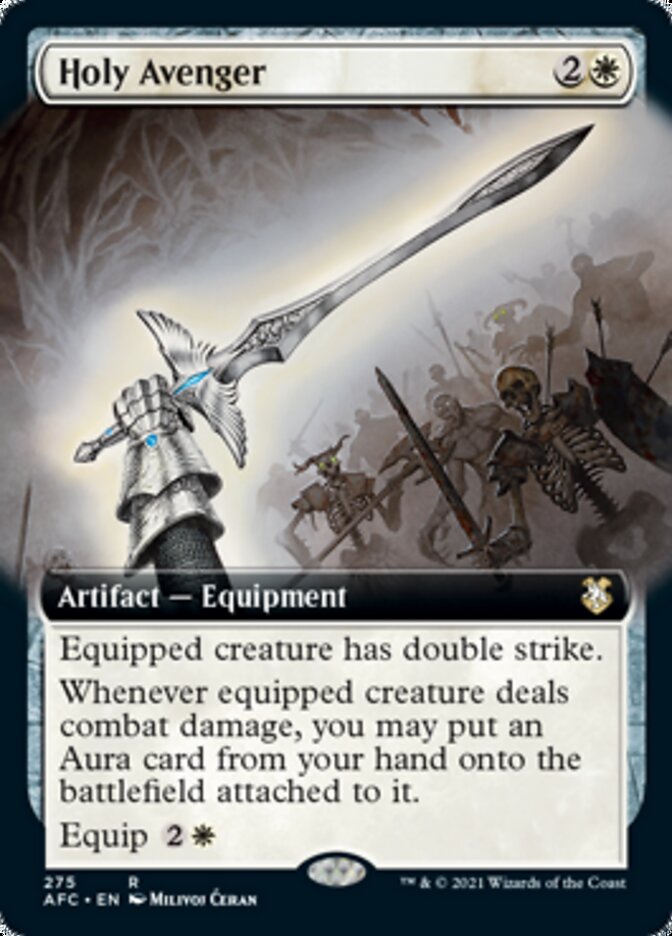 Holy Avenger (Extended Art) [Dungeons & Dragons: Adventures in the Forgotten Realms Commander] | Rock City Comics
