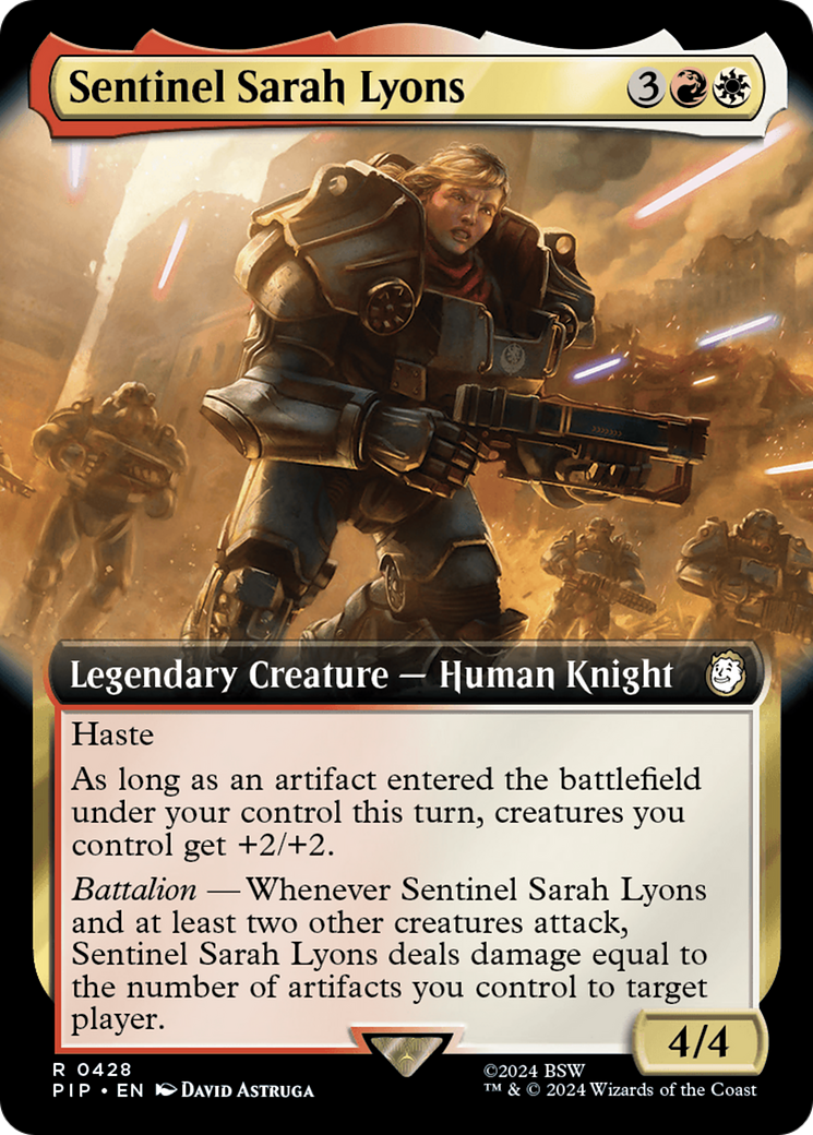 Sentinel Sarah Lyons (Extended Art) [Fallout] | Rock City Comics