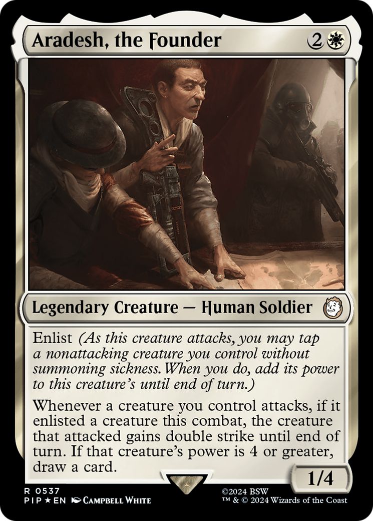 Aradesh, the Founder (Surge Foil) [Fallout] | Rock City Comics