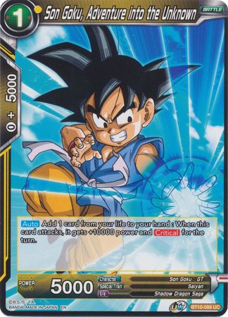 Son Goku, Adventure into the Unknown (BT10-099) [Rise of the Unison Warrior 2nd Edition] | Rock City Comics