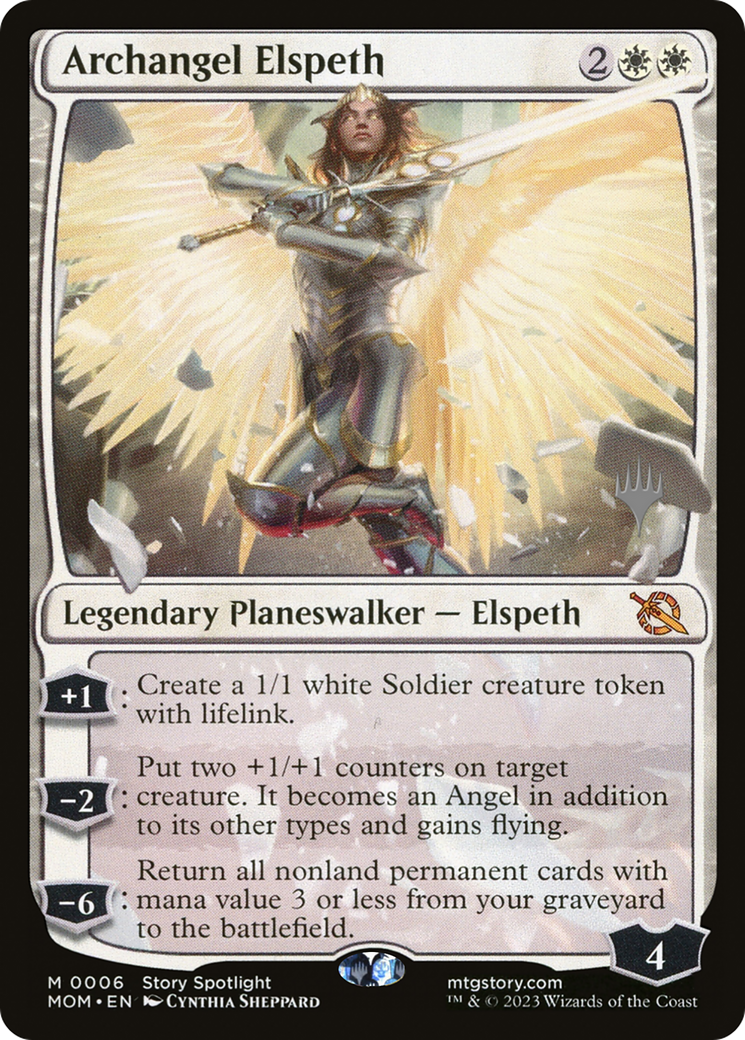 Archangel Elspeth (Promo Pack) [March of the Machine Promos] | Rock City Comics