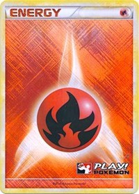 Fire Energy (2010 Play Pokemon Promo) [League & Championship Cards] | Rock City Comics