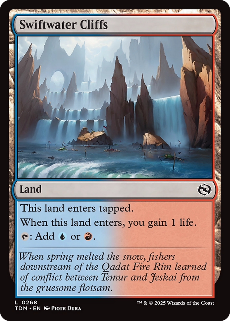 Swiftwater Cliffs [Tarkir: Dragonstorm] | Rock City Comics
