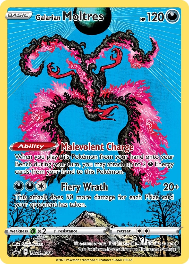 Galarian Moltres (SWSH284) [Sword & Shield: Black Star Promos] | Rock City Comics