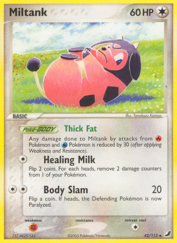 Miltank (42/115) [EX: Unseen Forces] | Rock City Comics