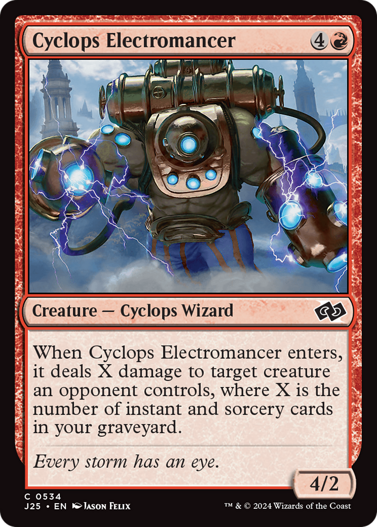 Cyclops Electromancer [Foundations Jumpstart] | Rock City Comics