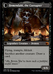 Jerren, Corrupted Bishop // Ormendahl, the Corrupted [Innistrad: Midnight Hunt] | Rock City Comics
