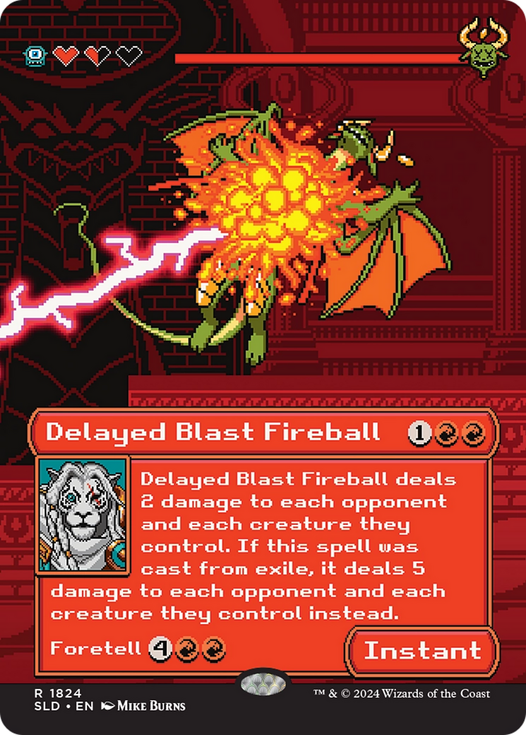 Delayed Blast Fireball (Rainbow Foil) [Secret Lair Drop Series] | Rock City Comics