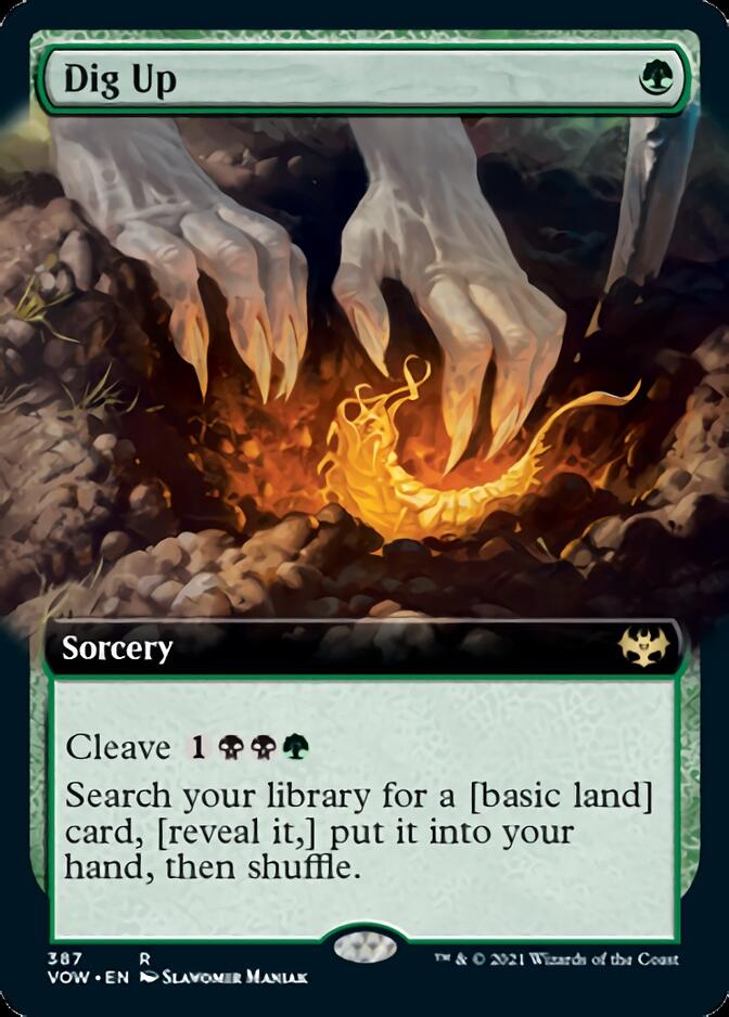 Dig Up (Extended Art) [Innistrad: Crimson Vow] | Rock City Comics