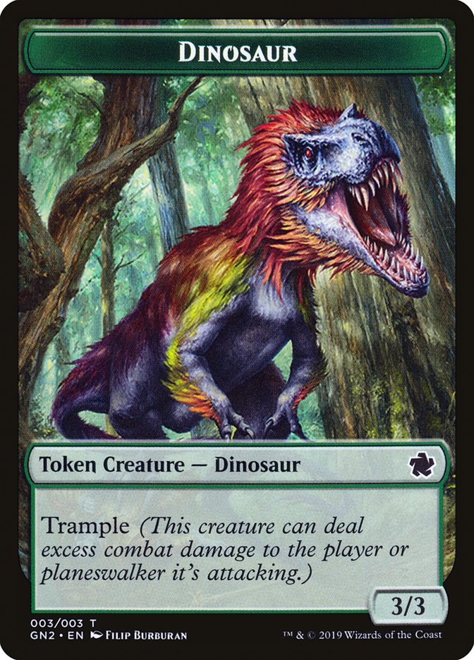 Dinosaur Token [Game Night 2019 Tokens] | Rock City Comics