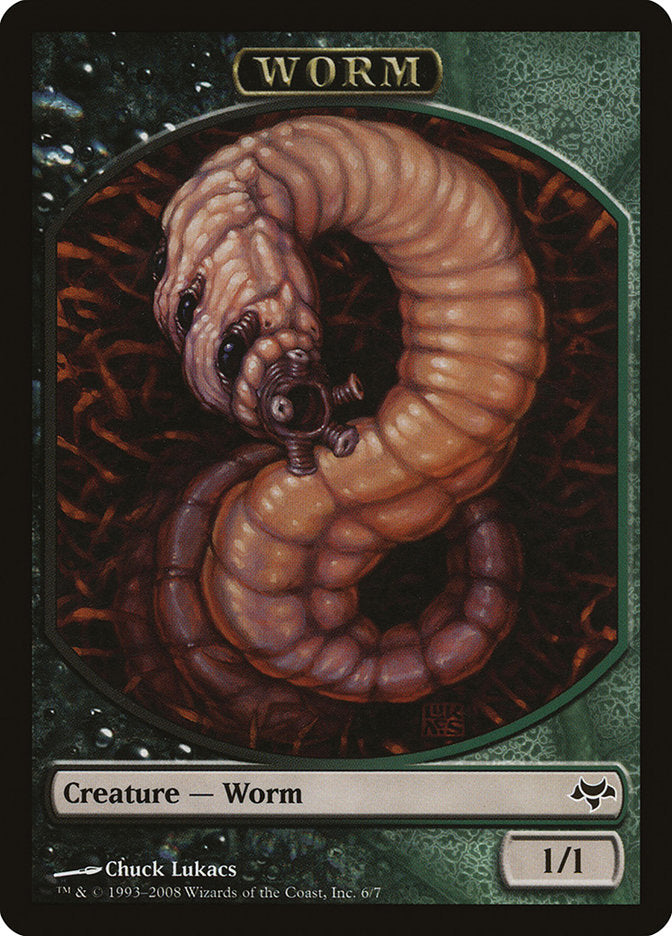 Worm Token [Eventide Tokens] | Rock City Comics