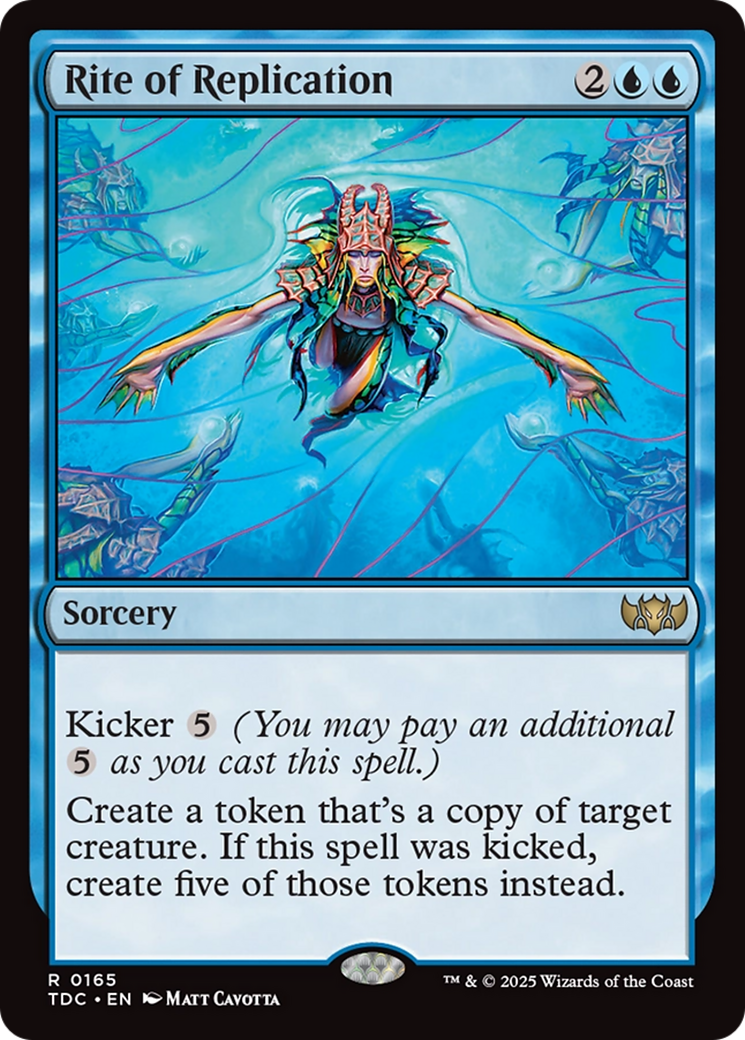 Rite of Replication [Tarkir: Dragonstorm Commander] | Rock City Comics