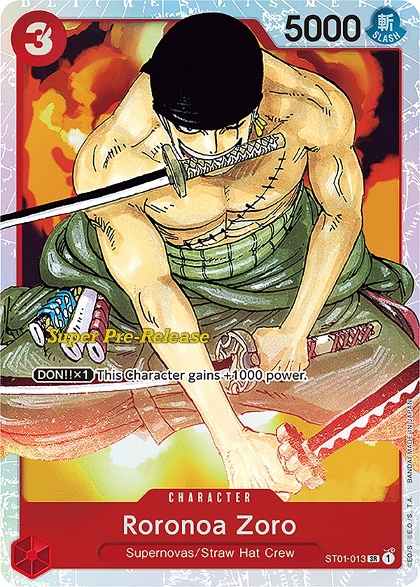 Roronoa Zoro [Super Pre-Release Starter Deck: Straw Hat Crew] | Rock City Comics