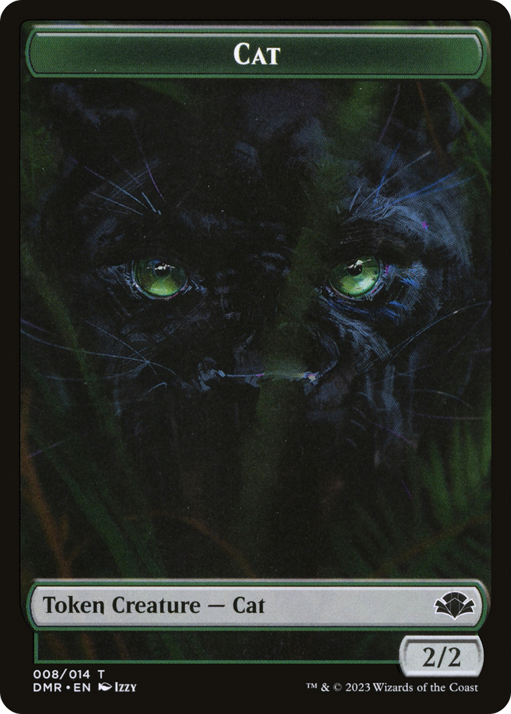 Cat Token (008) [Dominaria Remastered Tokens] | Rock City Comics