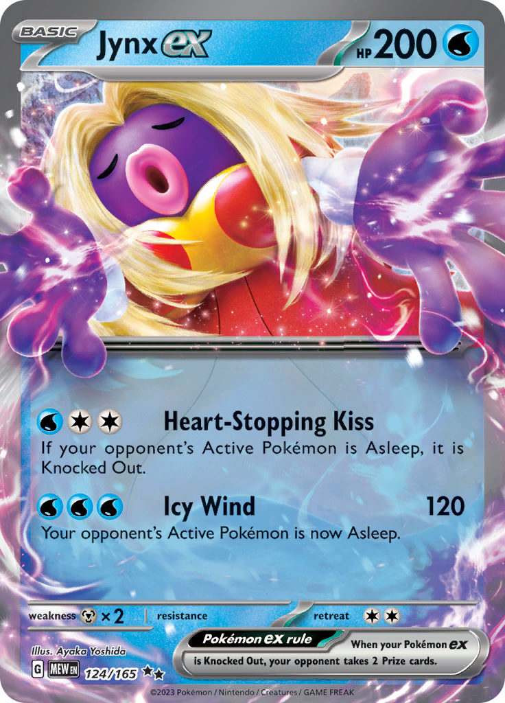 Jynx ex (124/165) [Scarlet & Violet: 151] | Rock City Comics