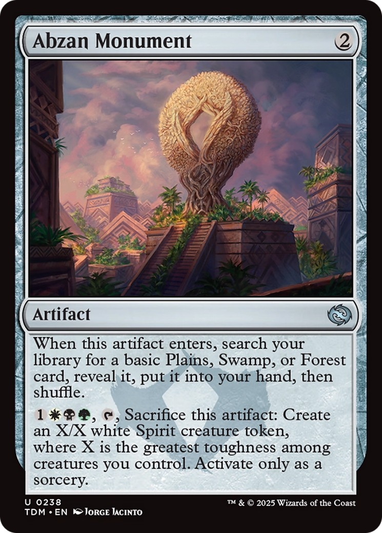 Abzan Monument [Tarkir: Dragonstorm] | Rock City Comics