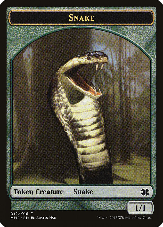Snake Token [Modern Masters 2015 Tokens] | Rock City Comics