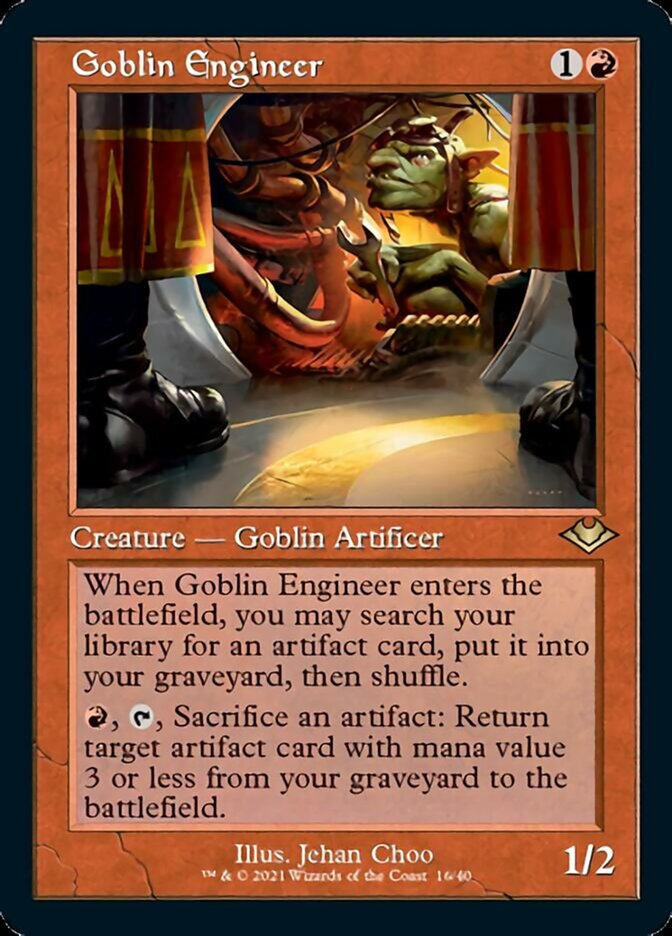 Goblin Engineer (Retro) [Modern Horizons] | Rock City Comics