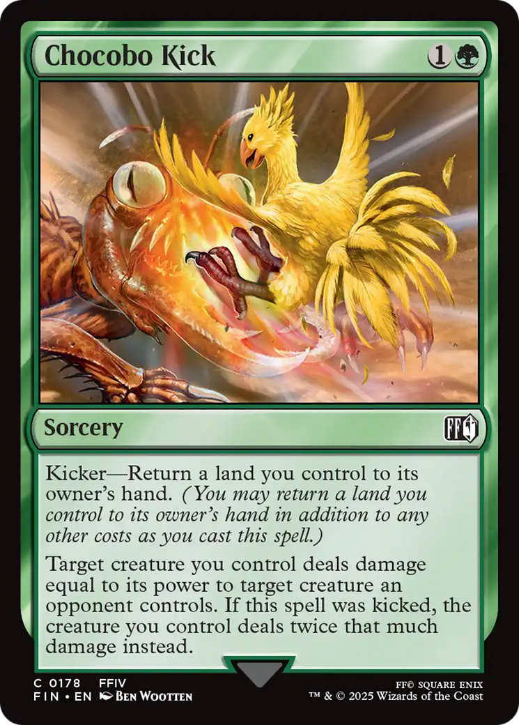Chocobo Kick [FINAL FANTASY] | Rock City Comics